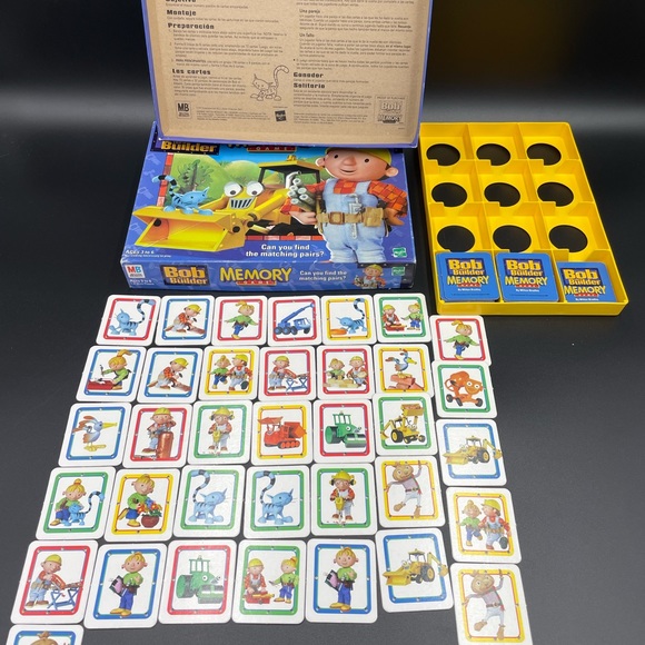 Bob the builder memory Game Matching pairs Board Game - Picture 4 of 6